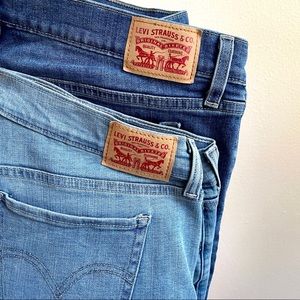 Bundle of 2 | Levi’s Classic Crop Stretch Jeans